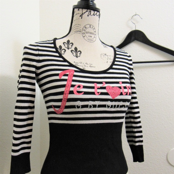 GUESS QUARTER SLEEVE TOP - Picture 3 of 4